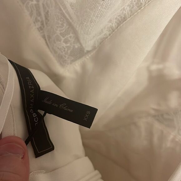 NWT BCBG MaxAzria Josanna Lace Dress Size XXSmall White - Picture 8 of 8